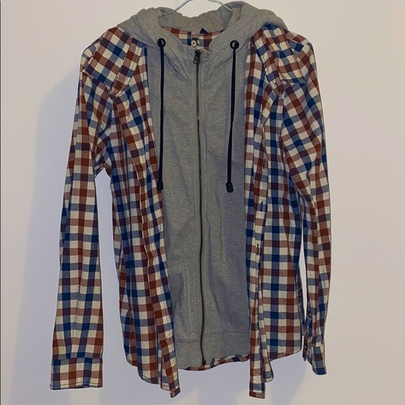 polo with hoodie - Picture 2 of 4